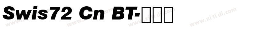 Swis72 Cn BT字体转换 Swis72 Cn BT字体转换